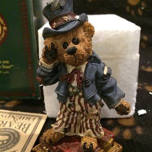 Uncle Elliott... The Head Bean Wants You (Boyds Bearstone Collection)